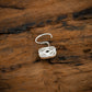 Root Chakra Silver Nose Pin