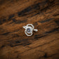 Third Eye Chakra Silver Nose Pin