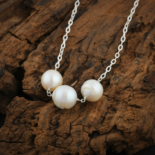 Pearl Trio Necklace
