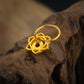 Swadhishthana(Sacral) Chakra Silver Nose Pin