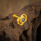 Third Eye Chakra Gold Plated Silver Nose Pin