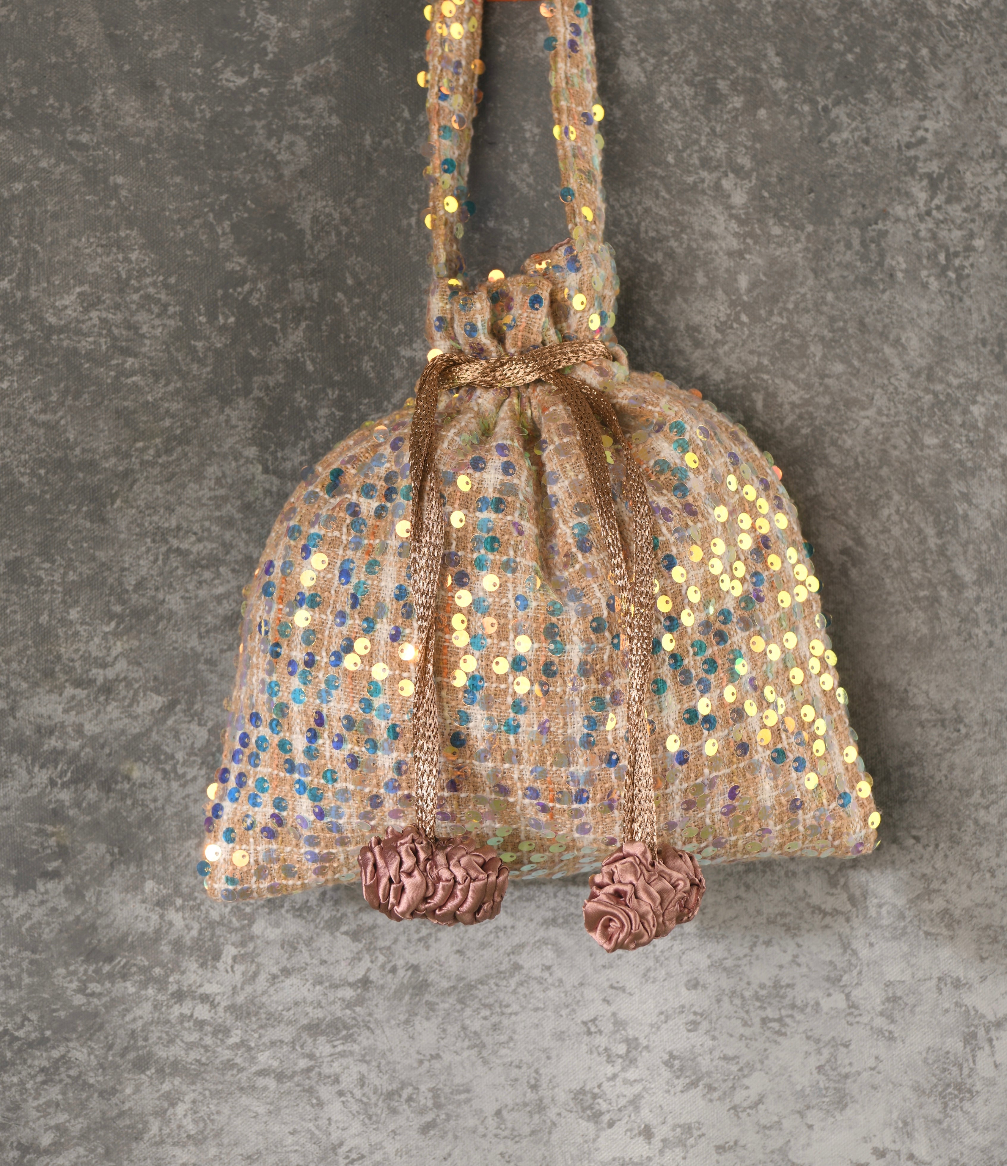 Sequin outlet potli bags