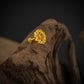 Swadhisthana(Sacral) Chakra Gold Plated Silver Nose Pin