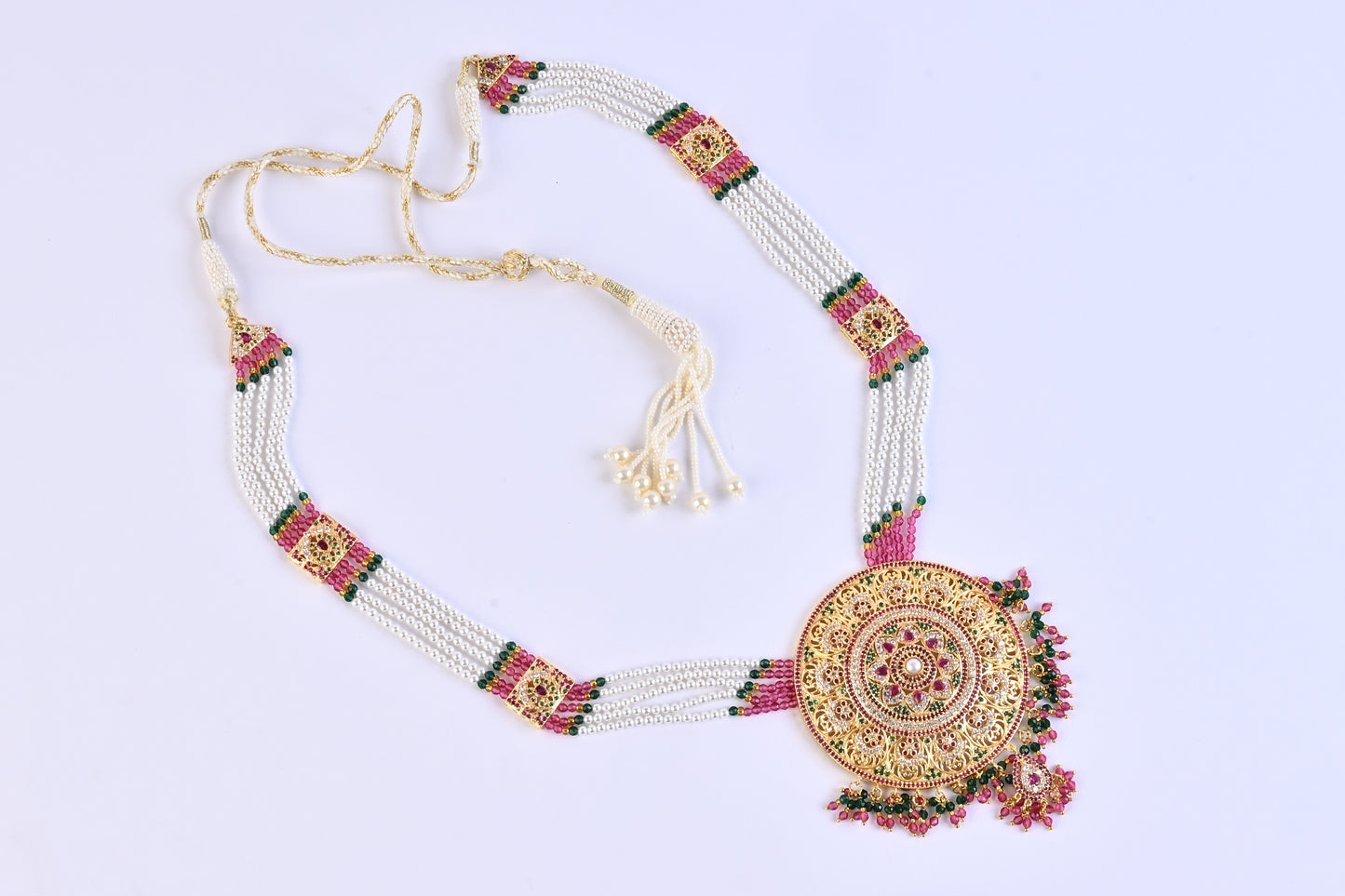 Heera Panna Rani Haar Set