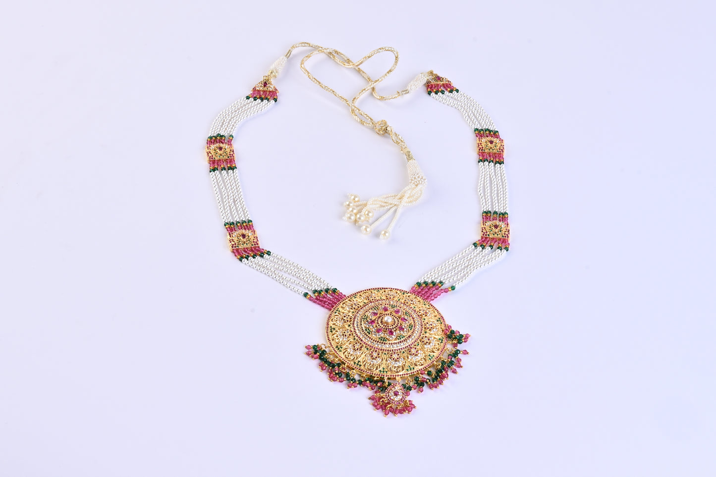 Heera Panna Rani Haar Set