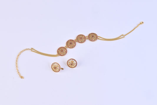 Heera Panna Choker Set