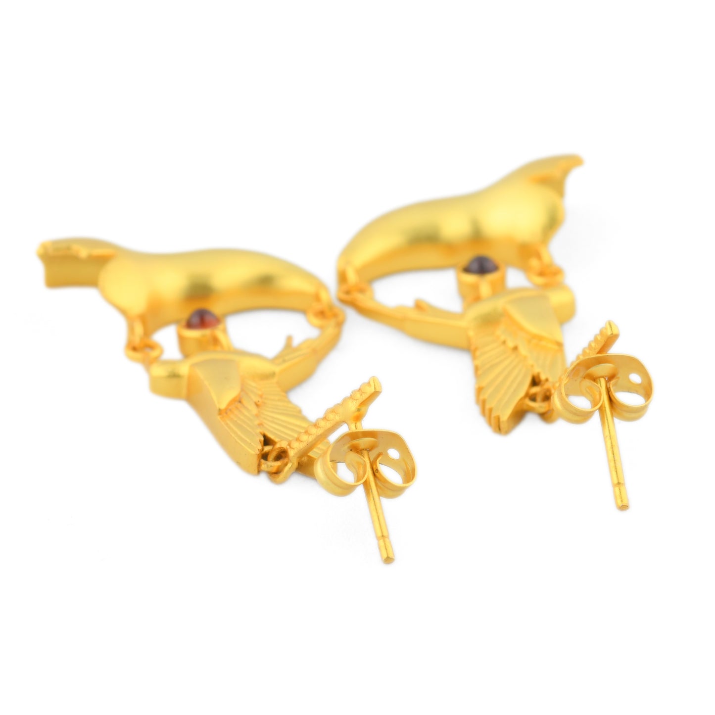 Corbett Jacaranda Flower Earrings