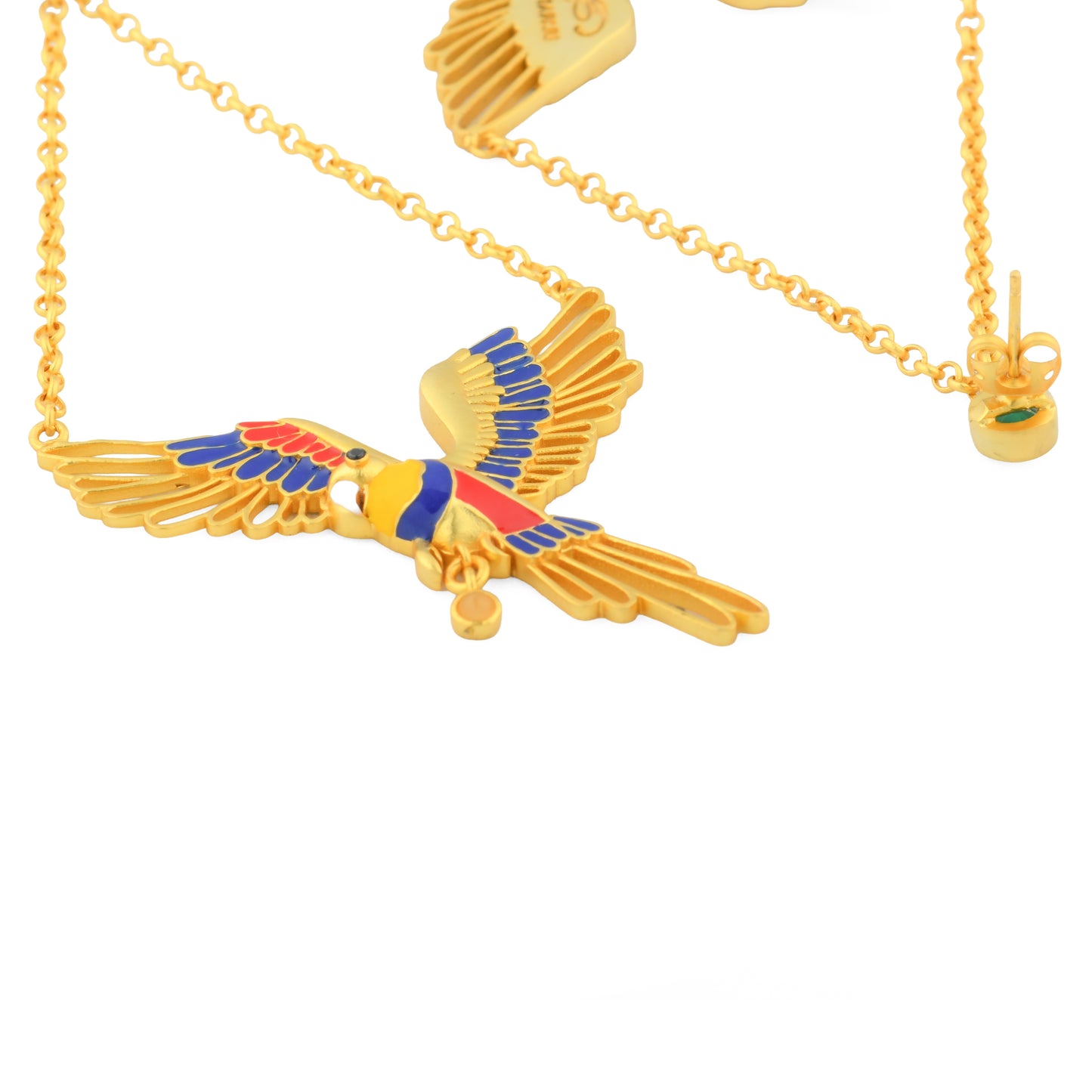 Corbett Plum Head Parrot Danglers