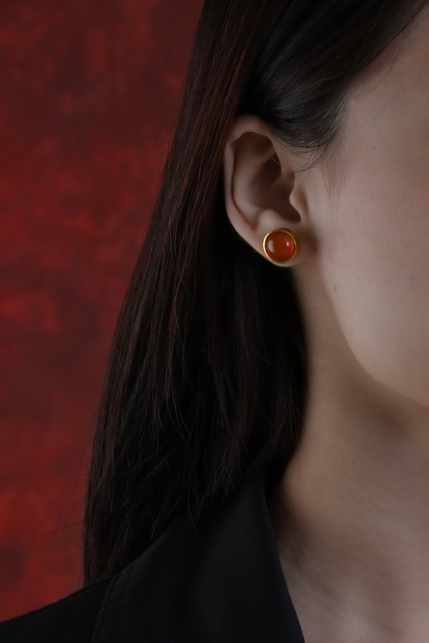 Sacral Chakra Studs