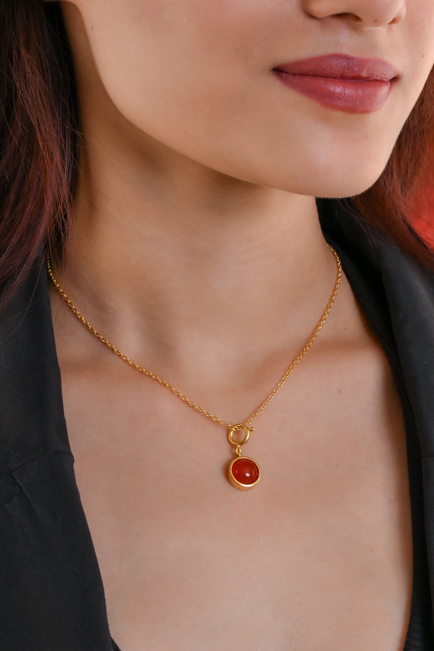 Sacral Chakra Charm Necklace