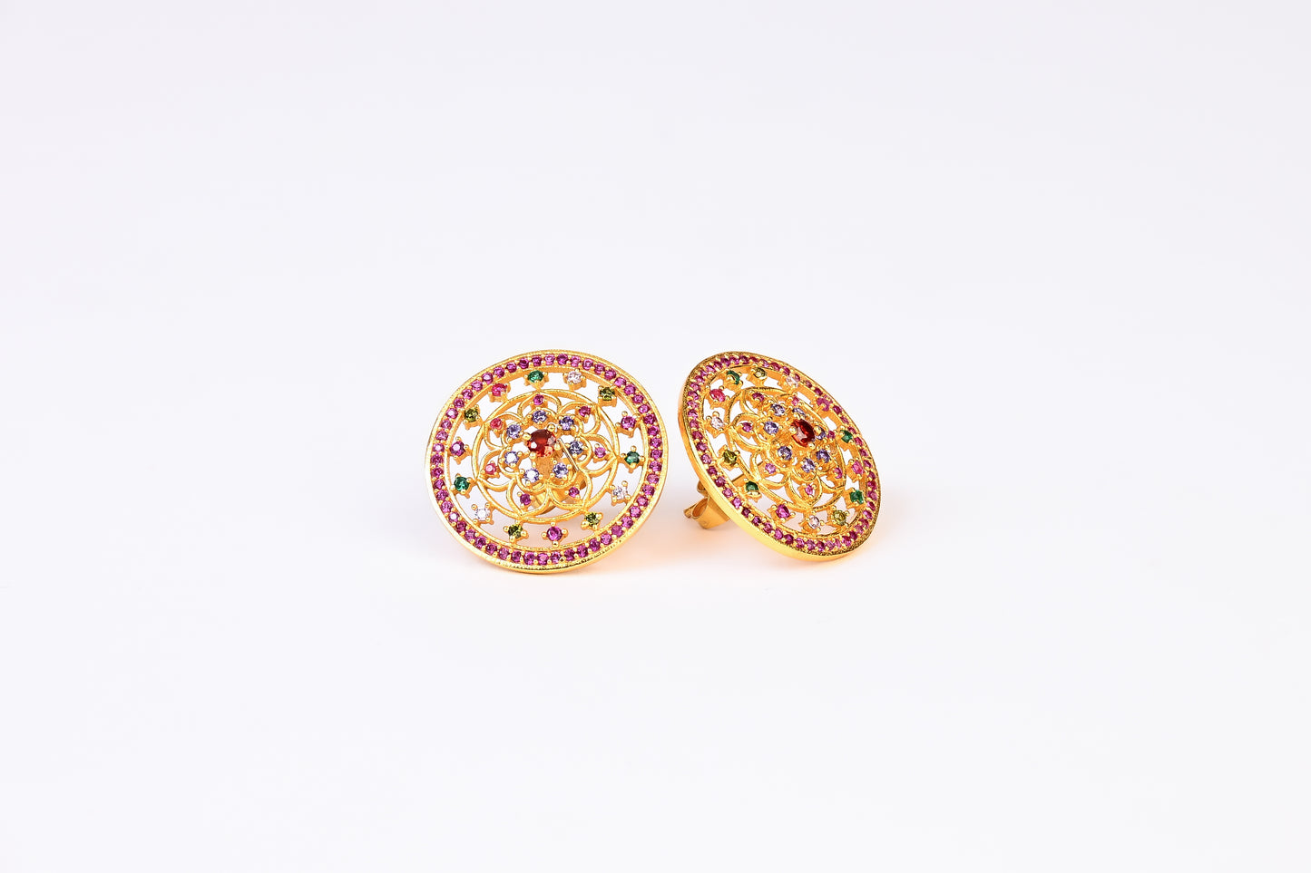 Heera Panna Studs