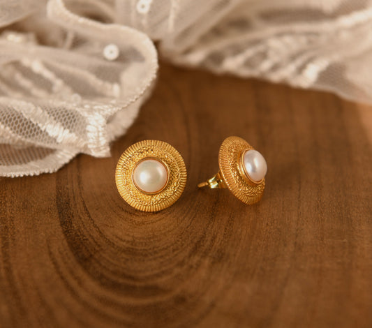 Luminous Pearl Studs