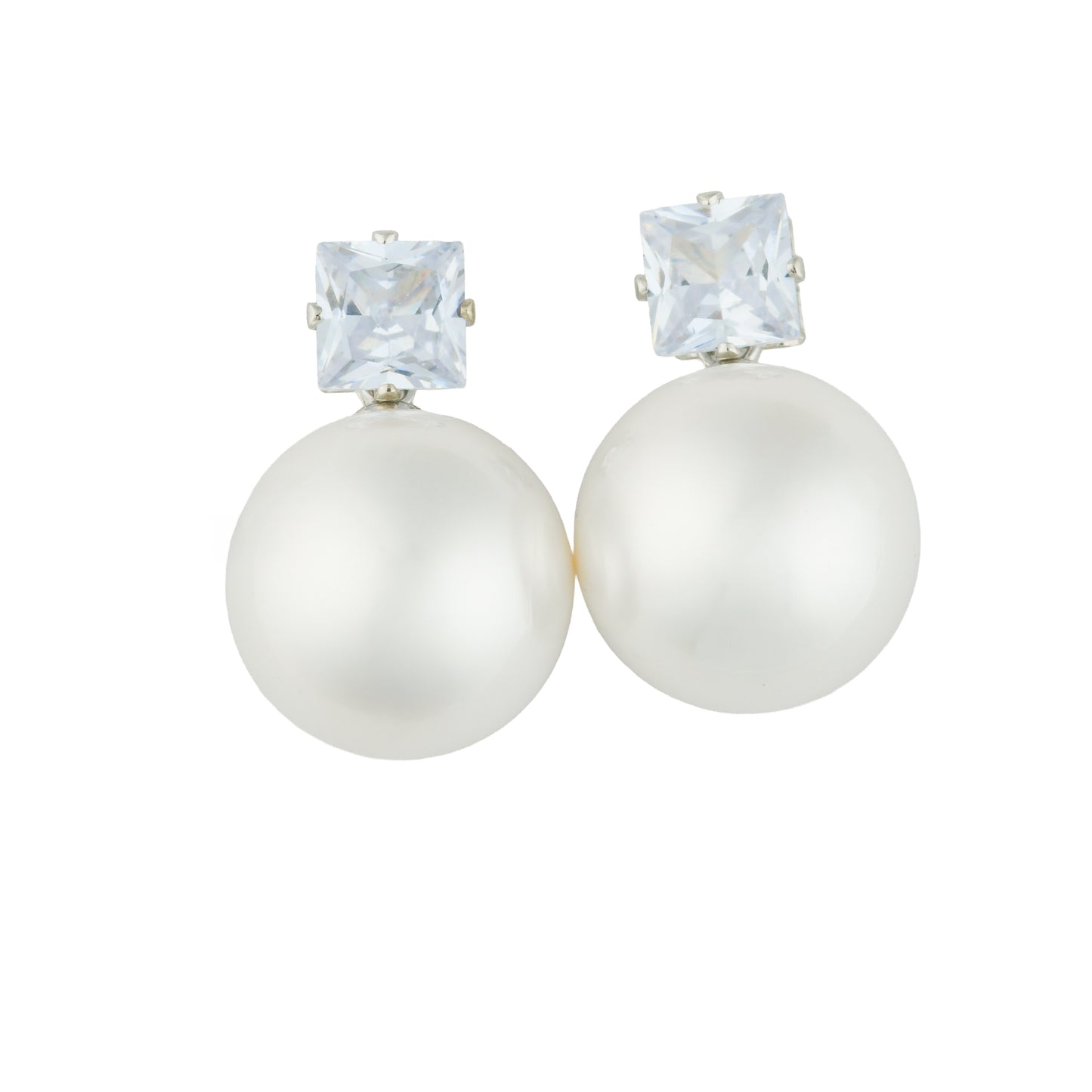 Lustre Drop Pearl Earrings