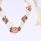 Heera Panna Moti Choker Set