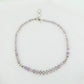 Faceted Amethyst Necklace With Filigree Earrings