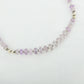 Faceted Amethyst Necklace With Filigree Earrings
