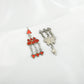 Madhu Chandrika Little Lotus Silver Earrings