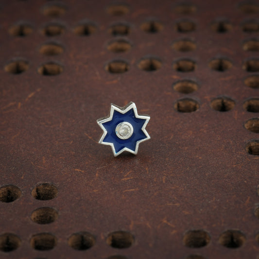 Stellar Silver Nose Pin