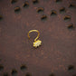 Gold Plated Twinkle Star Clip On Nose Pin