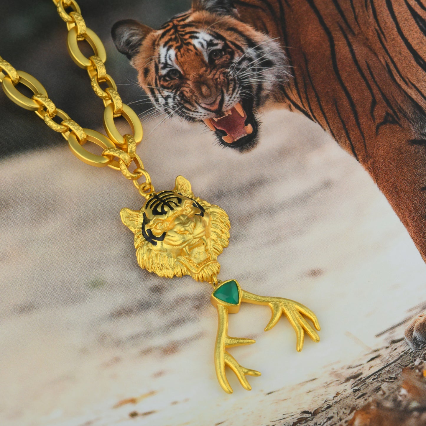 Corbett Romeo Tiger Hunter Signature Necklace