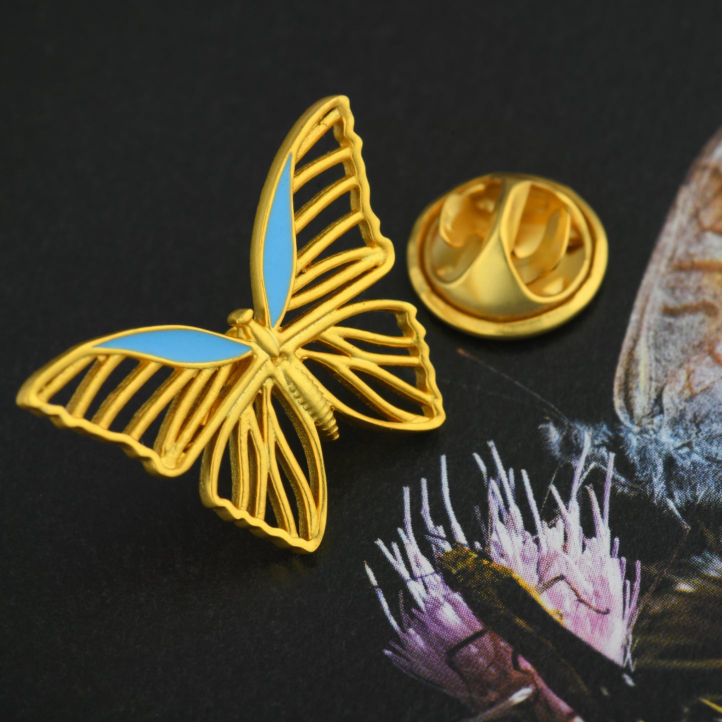 The Butterfly Brooch Cum Tie Pin