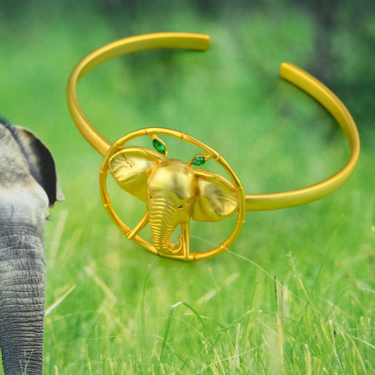 Corbett Dhikala Tusker Cuff Bracelet