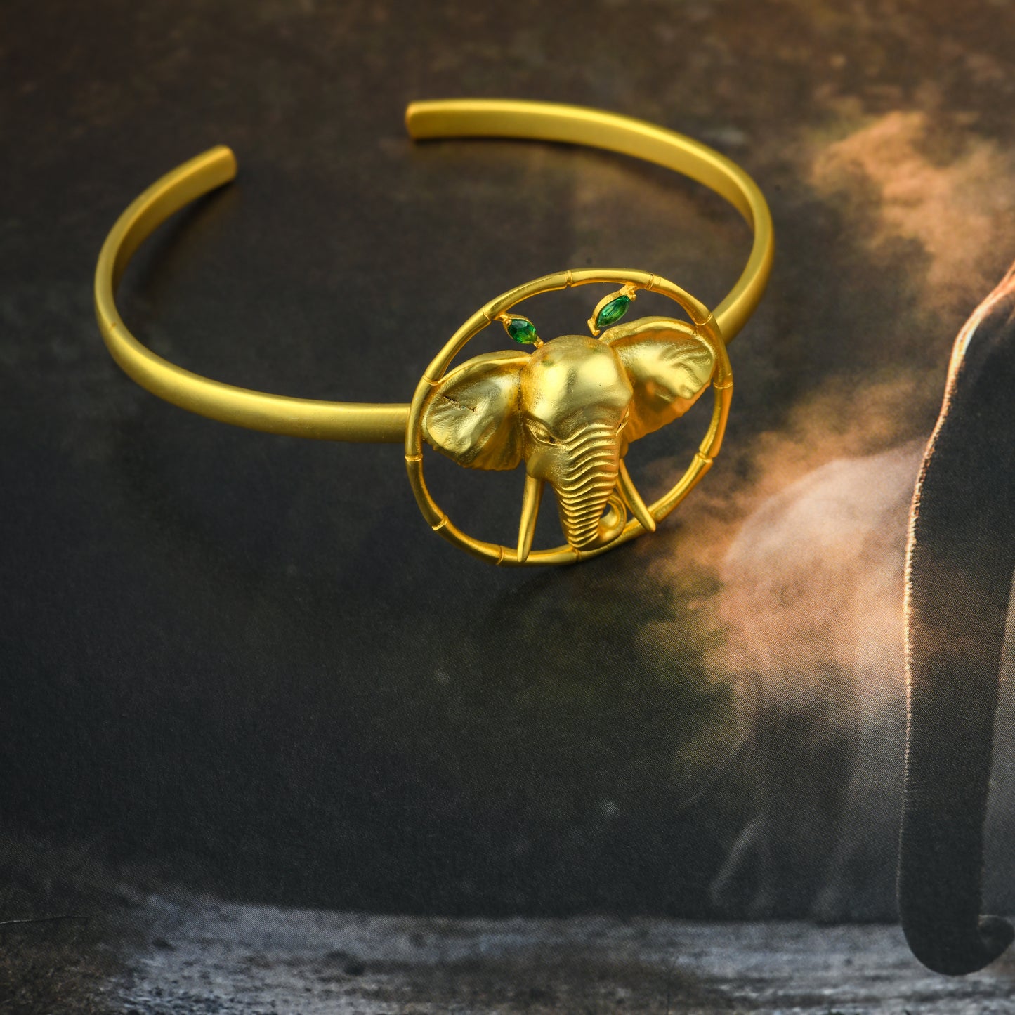 Corbett Dhikala Tusker Cuff Bracelet