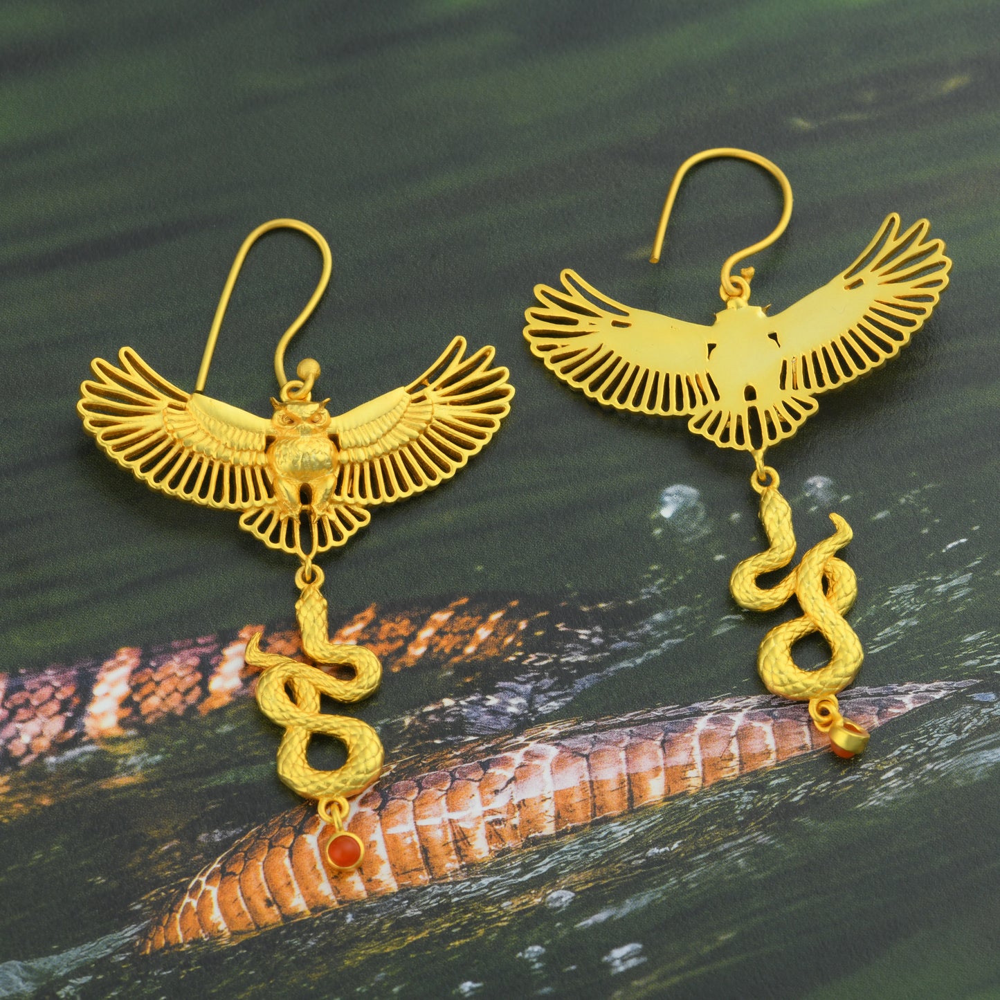 Corbett Eagle Owl Earrings