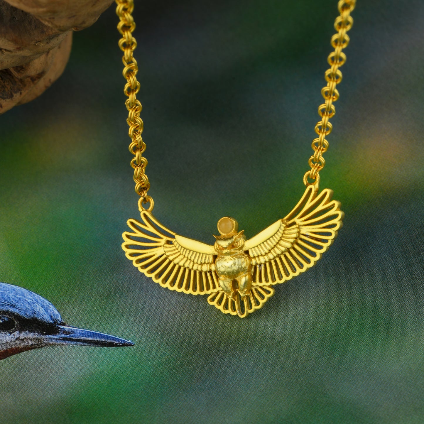 Corbett Eagle Owlet Necklace