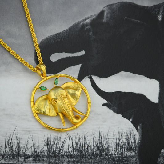 Corbett Dhikala Tusker Pendant