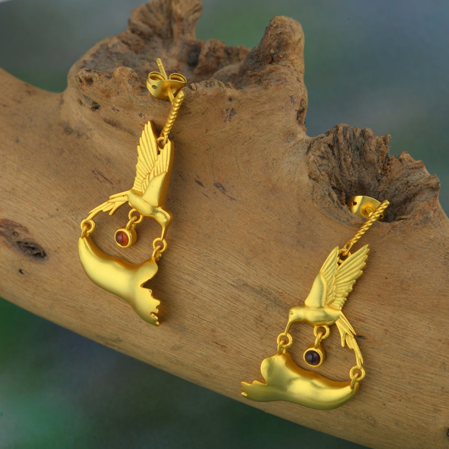 Corbett Jacaranda Flower Earrings