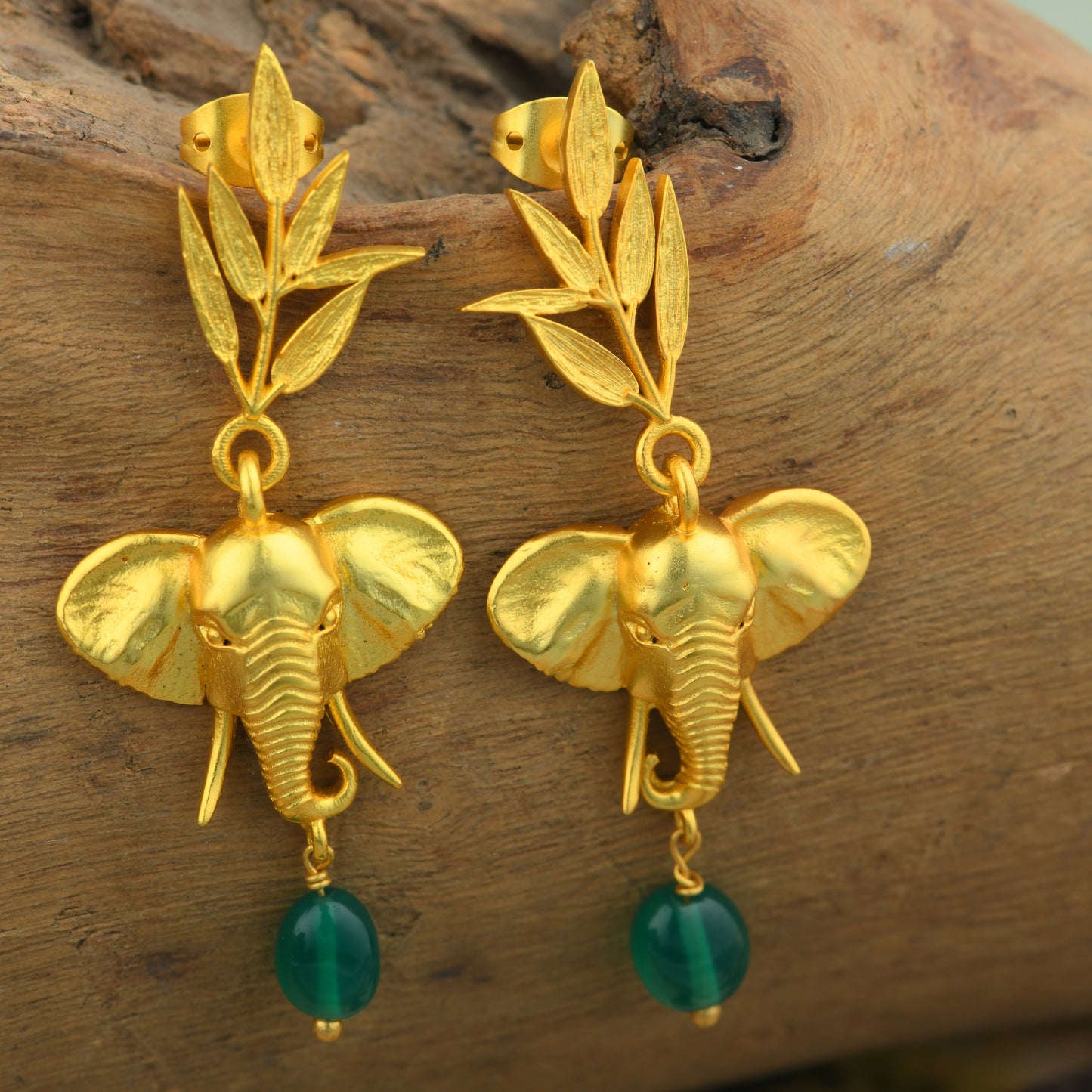 Corbett Dhikala Elephant Earrings