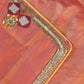 Peach Gulabi Adaa Hand Embroidered Saree