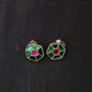 Green Kundan Earrings