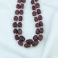 Ruby Pearl Duet String Necklace