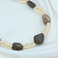 Tourmaline Tumbles And Freshwater Pearls Necklace