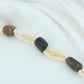 Tourmaline Tumbles And Freshwater Pearls Necklace