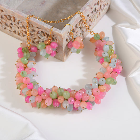 Grapevine Onyx Beads Necklace