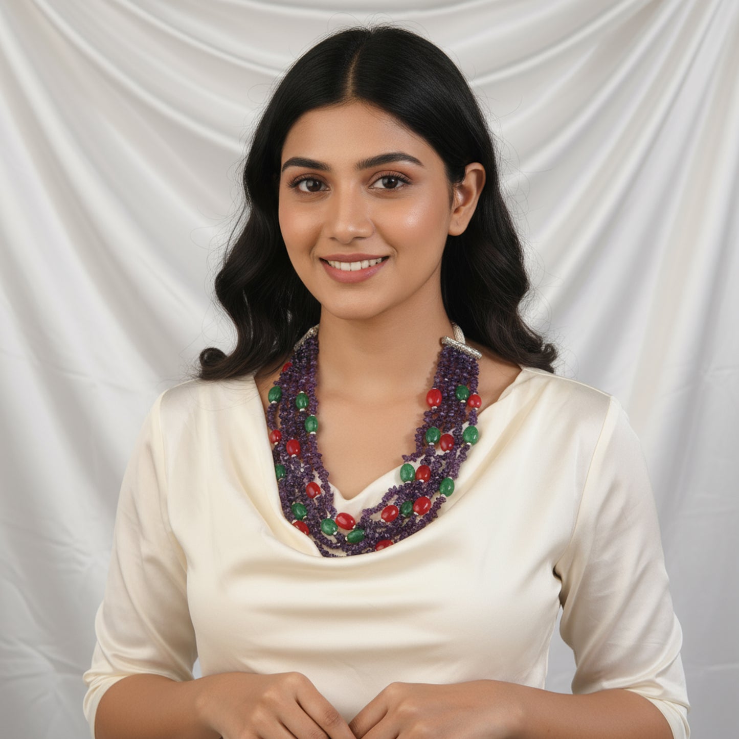 Amethyst Layered Necklace