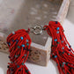 Red Glass Beads Hand Crafted Necklace Set