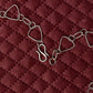 Silver Chain With Triangles