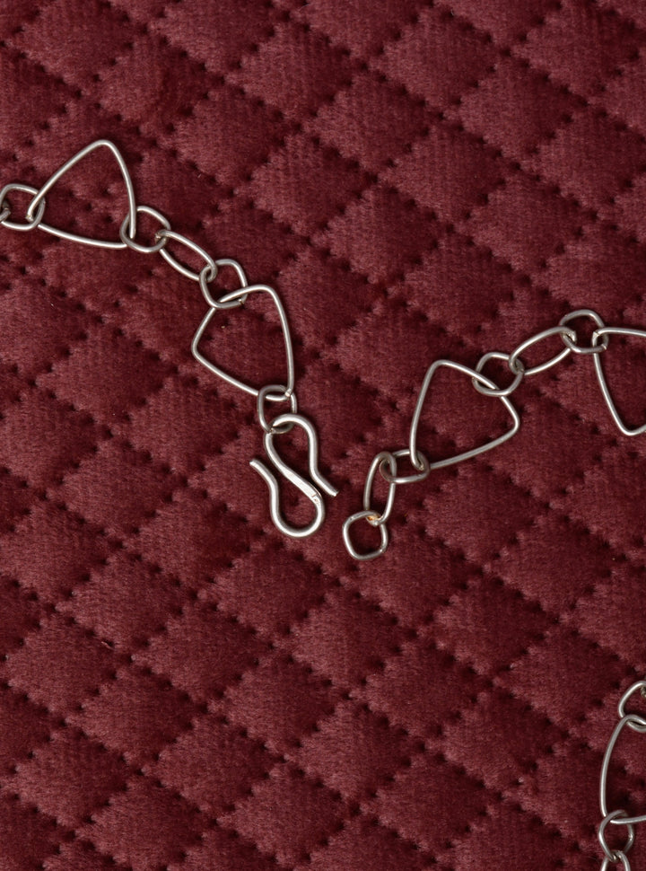 Silver Chain With Triangles | Totapari Jewellery