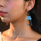 Madhu Chandrika Desert Mirage Silver Earrings