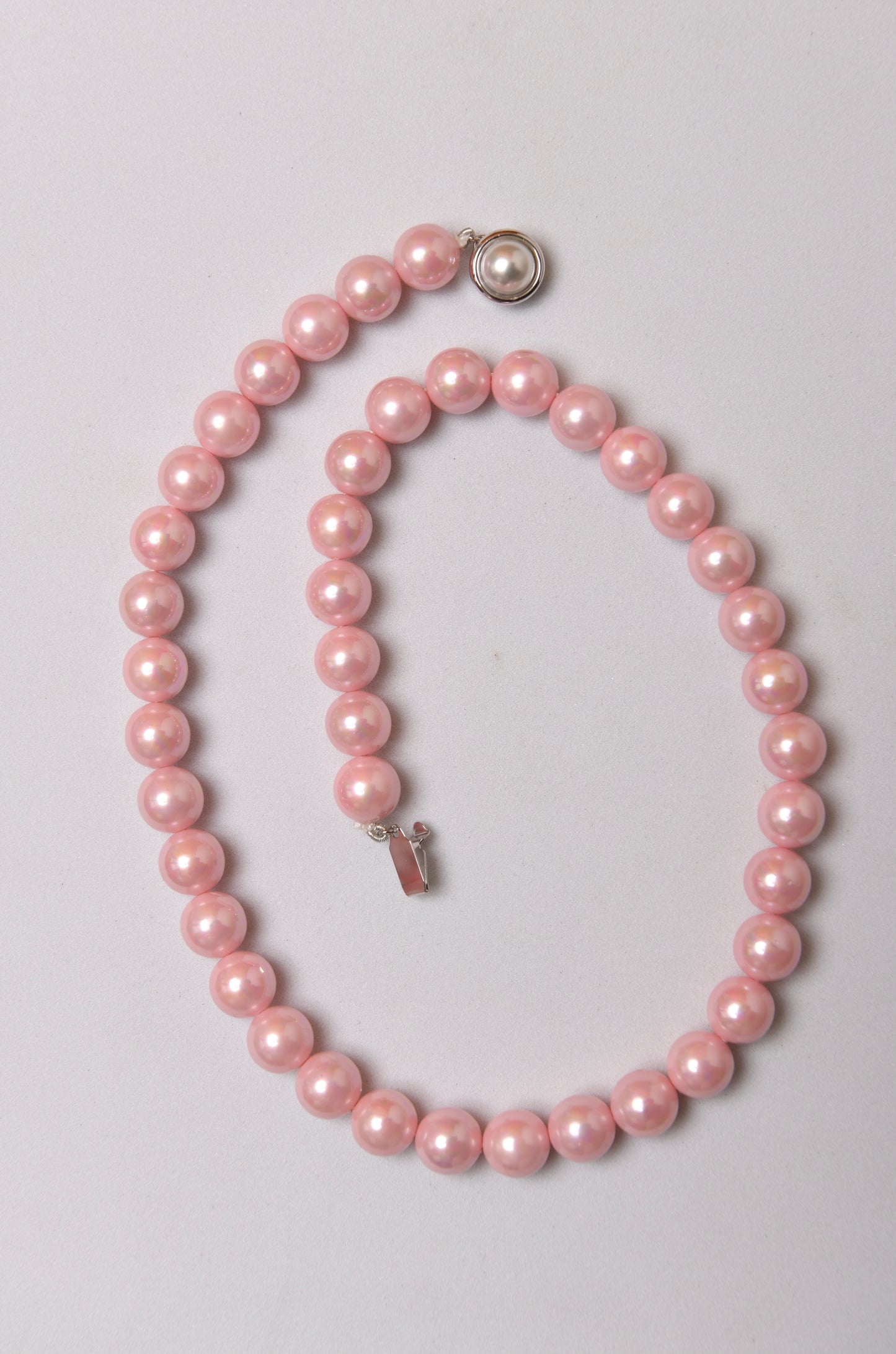 Pink Passion Pearls Necklace