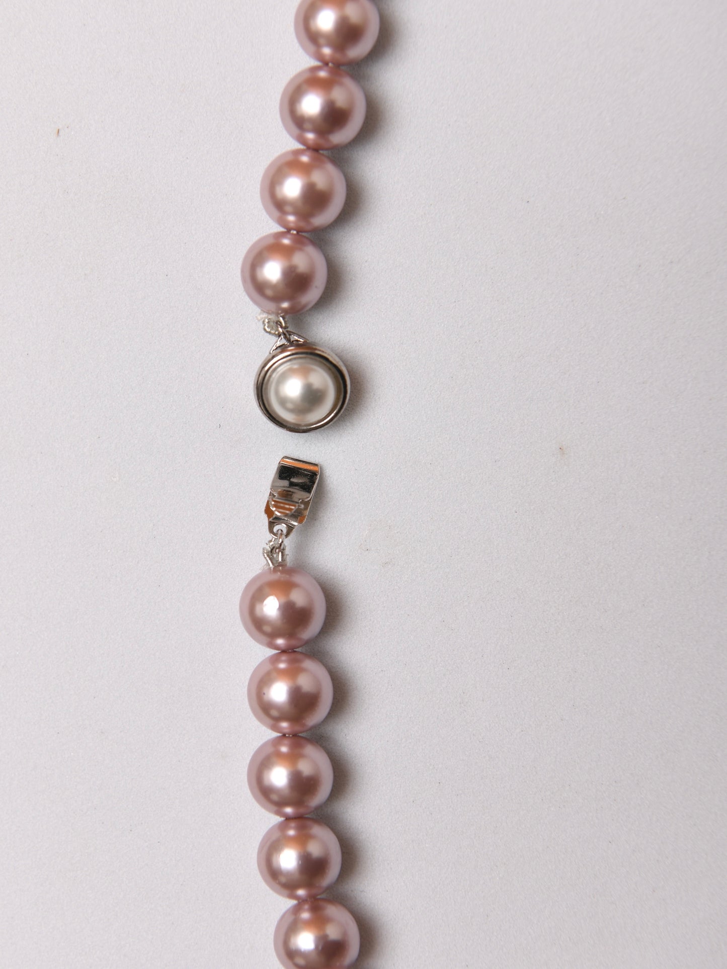 Violet Pearls Necklace