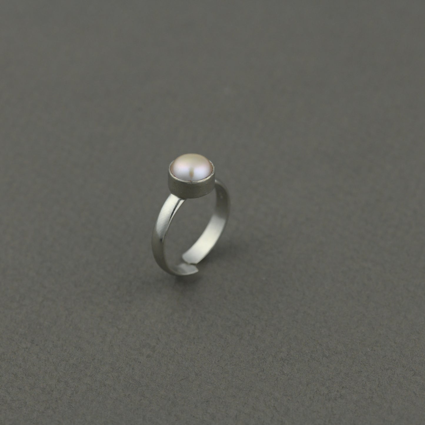 Peach Freshwater Pearl Ring(9mm)