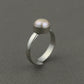 Peach Freshwater Pearl Ring(9mm)