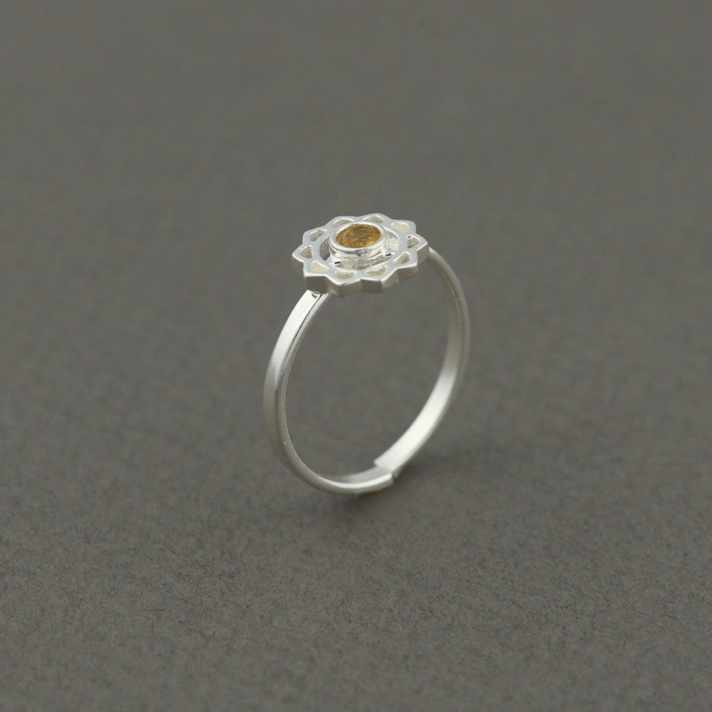 Solar Plexus Chakra Minimal Ring