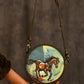 Hand Painted Wild Horse Sling Bag