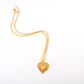 Golden Empress Heart Pendant